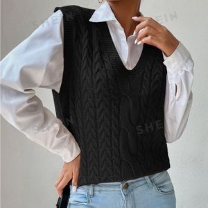 V neck sweater vest